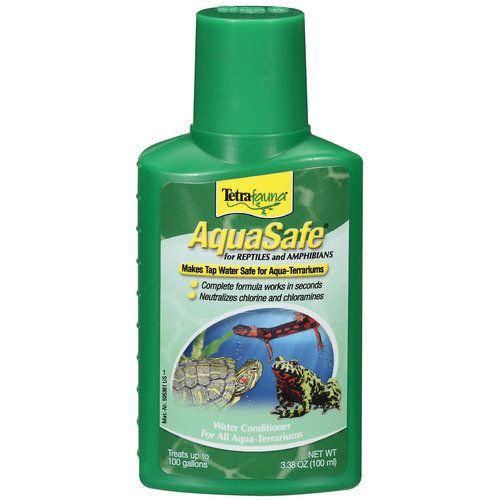 Photo 1 of Tetra Fauna AquaSafe Water Conditioner for Reptiles & Amphibians Makes Tap Water Safe 3.08 Oz.
