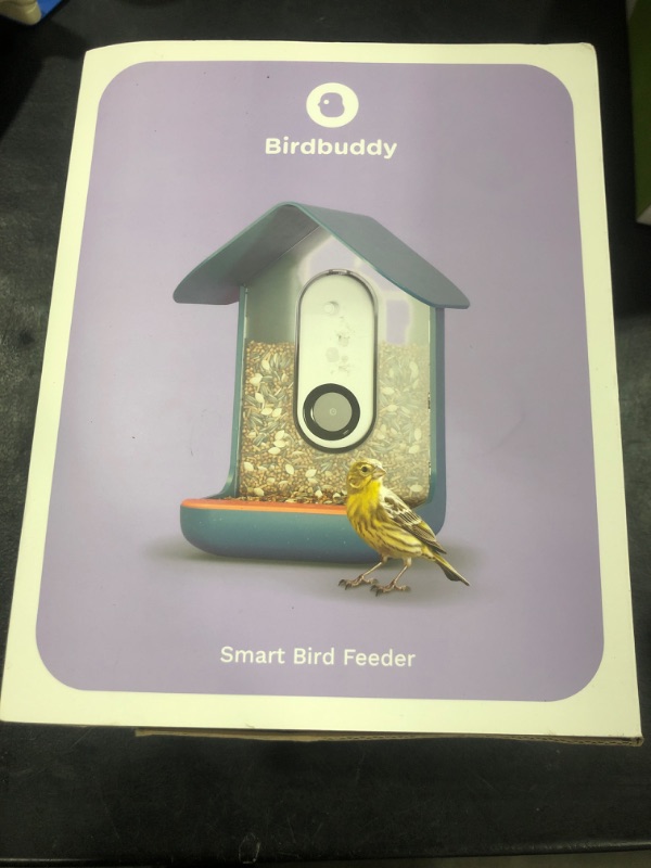 Photo 1 of BIRD BUDDY® Original Smart Bird Feeder with Camera Solar Powered. High Resolution AI Camera for Beautiful Close-up Shots and a Unique Bird Watching Experience