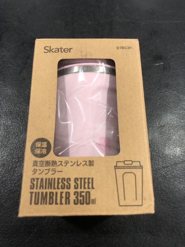 Photo 1 of Skater STBC3F-A Coffee Tumbler, 11.8 fl oz (350 ml), Heat and Cold Retention, Stainless Steel Tumbler, Mug, Kiki's Delivery Service, Bird Basket, Studio Ghibli