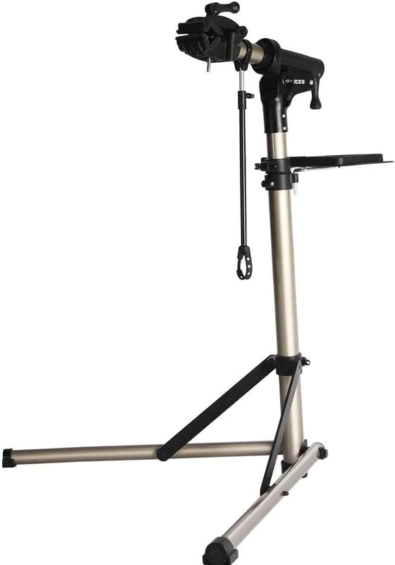 Photo 1 of CXWXC Bike Repair Stand -Shop Home Bicycle Mechanic Maintenance Rack- Whole Aluminum Alloy- Height Adjustable (rs100)
