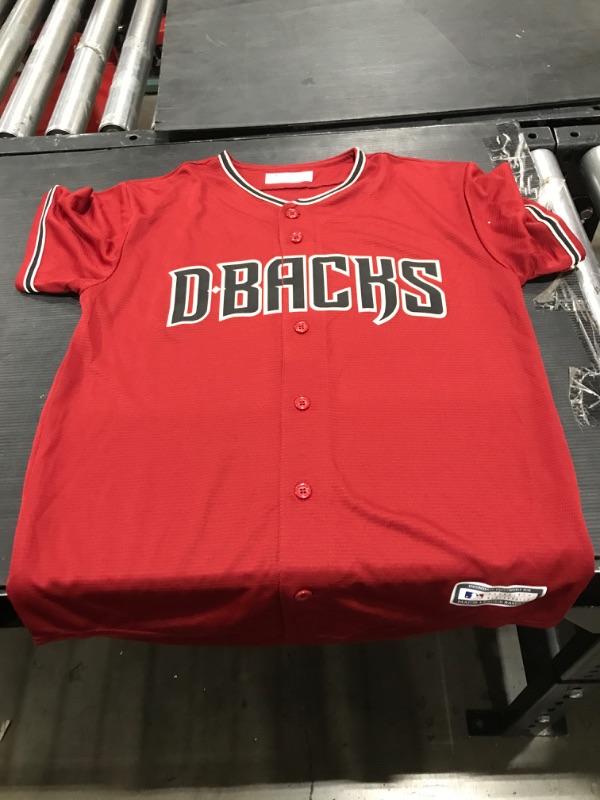 Photo 1 of Lourdes Gurriel Jr. Arizona Diamondbacks MLB Kids Youth 8-20 Red Alternate Player Jersey- size YOUTH LARGE14/16
