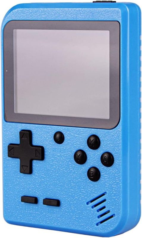 Photo 1 of Retro Mini Game Machine,Handheld Game Console with 400 Classical FC Games 2.8-Inch Color Screen Support for TV Output , Gift Birthday for Kids, Adults(GameBlue-400) 
