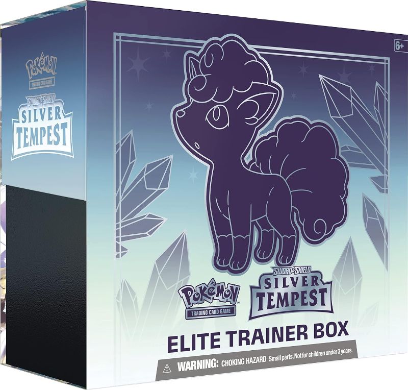 Photo 1 of Pokemon TCG: Sword & Shield Silver Tempest Elite Trainer Box
