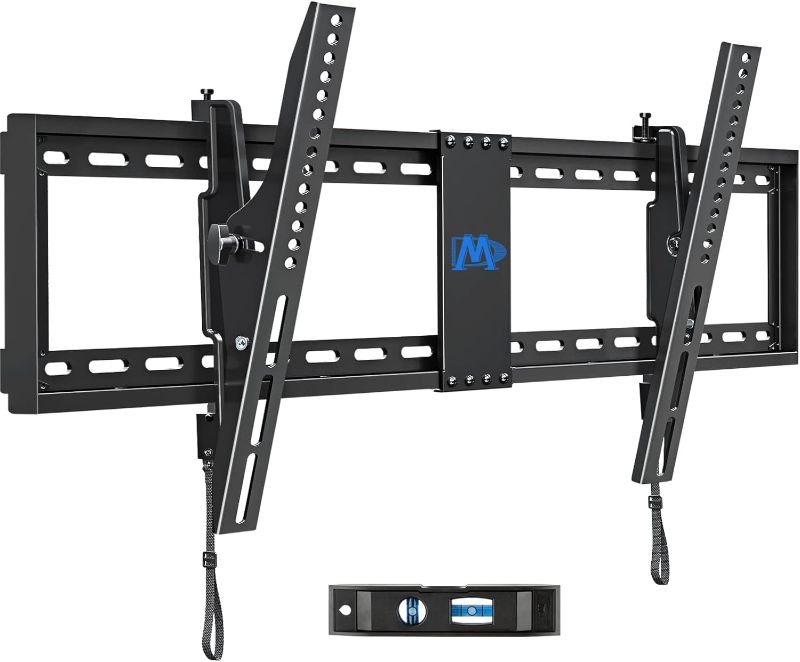 Photo 1 of Mounting Dream Tilting TV Wall Mount for 42-86" TV with Level Adjustment Fits 16", 18", 24" Studs Easy for TV Centering, Wall Mount TV Bracket Max VESA 800x400mm, 120 LBS Loading, MD2263-XLK
