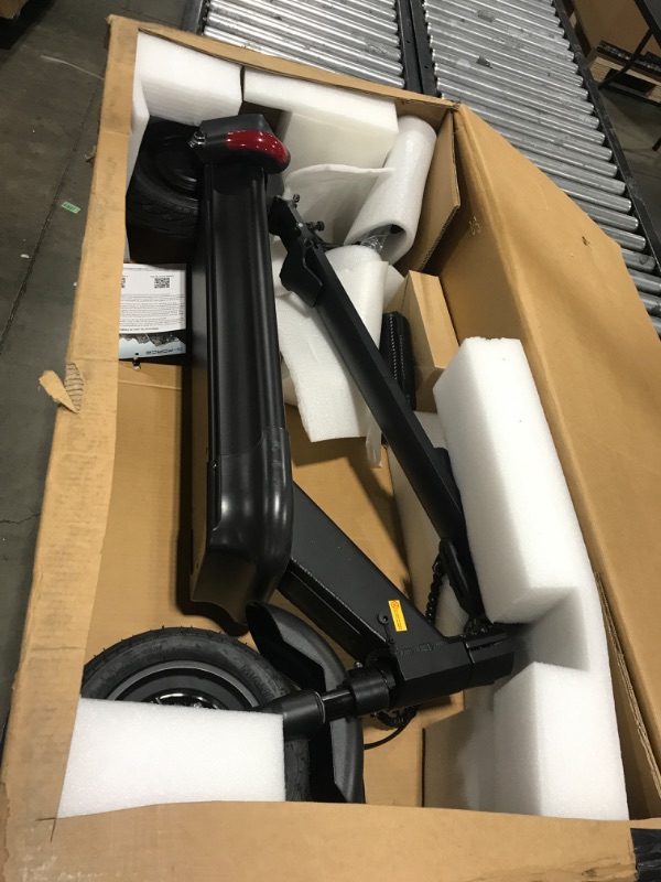 Photo 2 of G-Force S10 Electric Scooter, 500W Motor 48V 12Ah Lithium Ion Battery Up to 30 Miles, Portable Folding Commuting Scooter for Adults, Dual Disc Brake