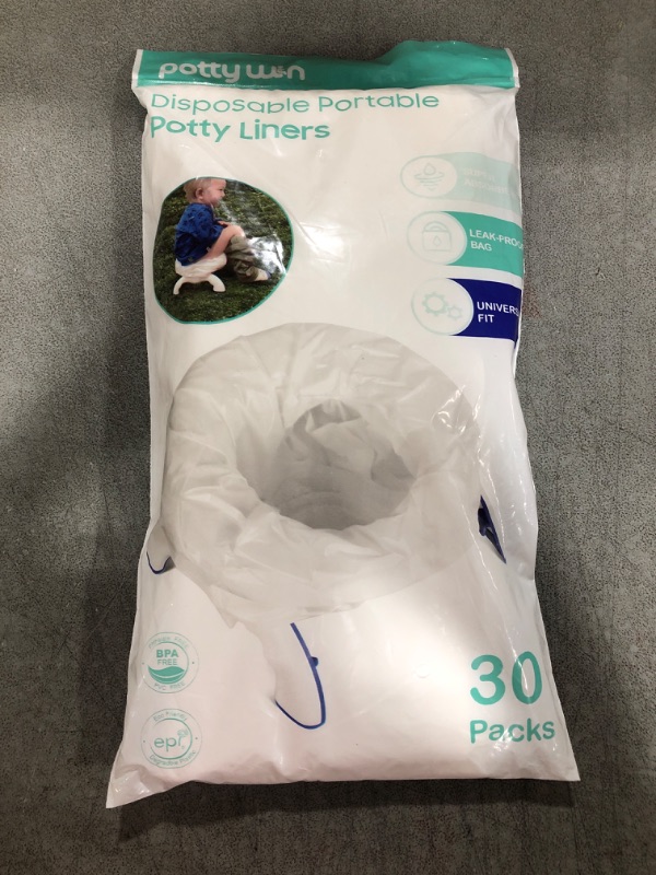 Photo 2 of [30 Counts] Disposable Potty Liners Compatible with OXO Tot 2-in-1 Go Potty, Potty Refill Bags for Toddler Travel, Universal Potty Bags Fit Most Potty Chairs
