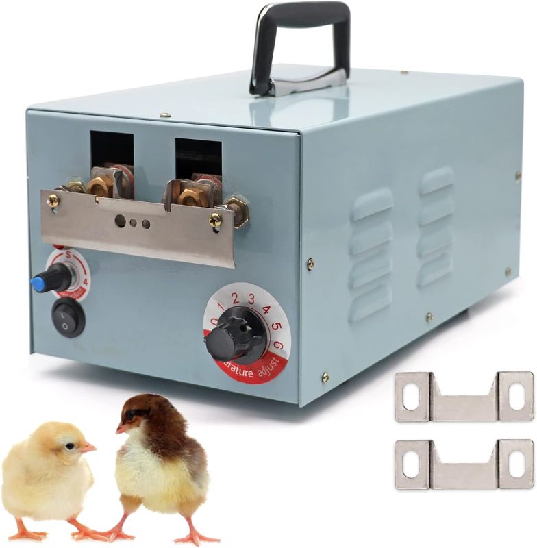 Photo 1 of 110V Automatic Electric Chicken Debeaking Machine Chicken Debeaker Chicken Debeaking Tools Cutting Beak Equipment Poultry Beaks Cutter Machine Chicken Beak Removing Machine with 2 Blades
