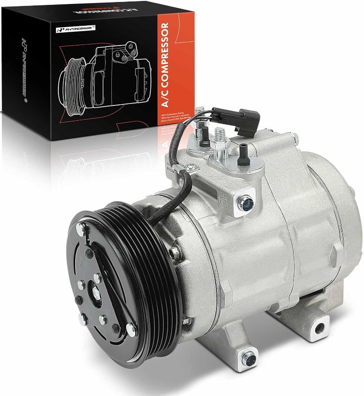 Photo 1 of A-Premium Air Conditioner AC Compressor with Clutch Compatible with Ford Expedition F-150 2007-2014, F-250 F-350 F-450 F-550 Super Duty, F53 & Lincoln Navigator Mark LT 2007-2008
