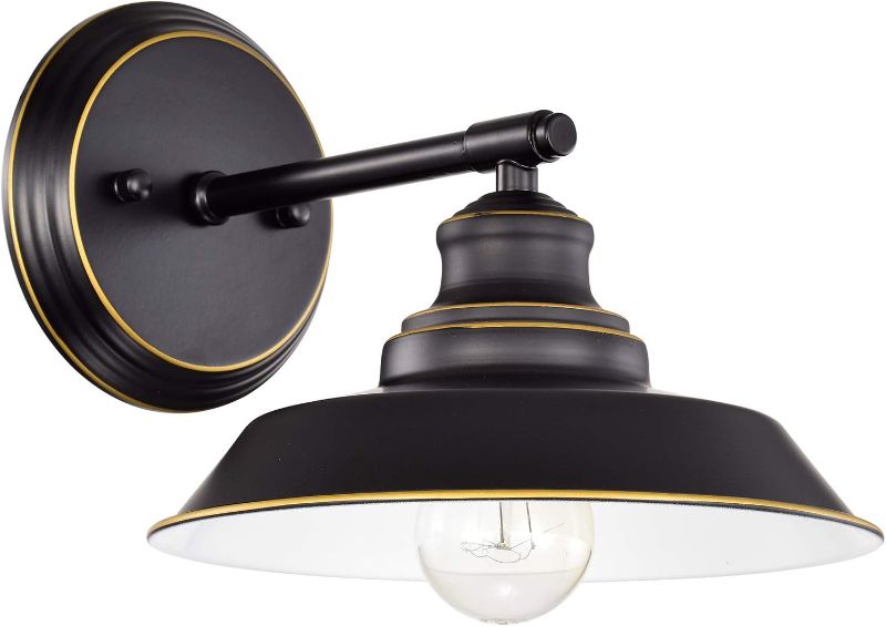 Photo 1 of ACLand Black Farmhouse Bathroom Vanity Light, Gooseneck Vanity Lights for Bathroom, Bedroom, Hallway, Living Room, Kitchen, Restaurant
