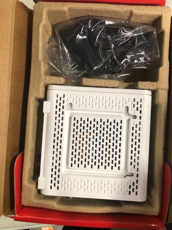 Photo 2 of ARRIS Surfboard | SB8200 DOCSIS 3.1 Modem (1 Gbps Max Internet Speeds) & W130 mAX Plus Mesh AX7800 WiFi 6 AX Router System Bundle (WiFi Coverage 6,000 sq ft) | Mesh with Your Cable Internet DOCSIS 3.1 Modem + AX7800 Mesh System