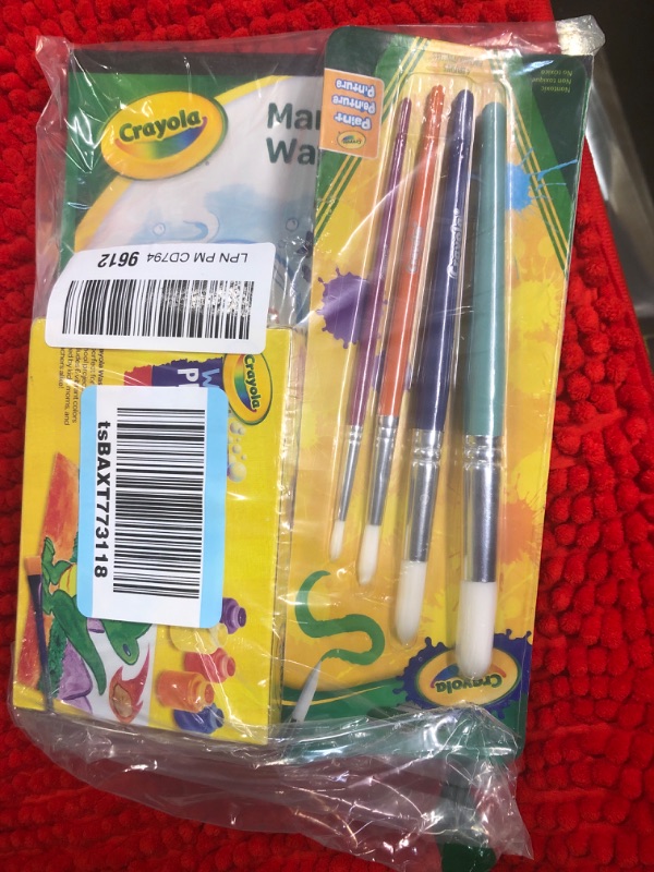 Photo 2 of Crayola Kids Paint Set, Washable, Craft Supplies, Gift for Kids, Ages 3, 4, 5, 6, 7 [Amazon Exclusive]