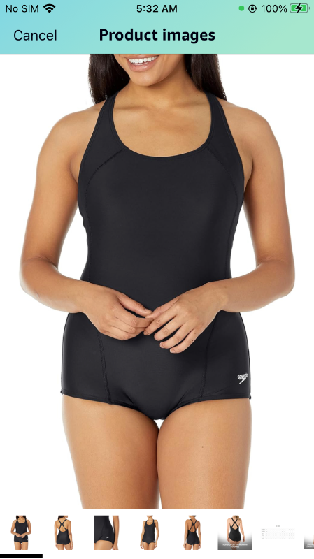 Photo 1 of Speedo Women's Swimsuit One Piece PowerFlex Princess Seam Ultraback Conservative Cut