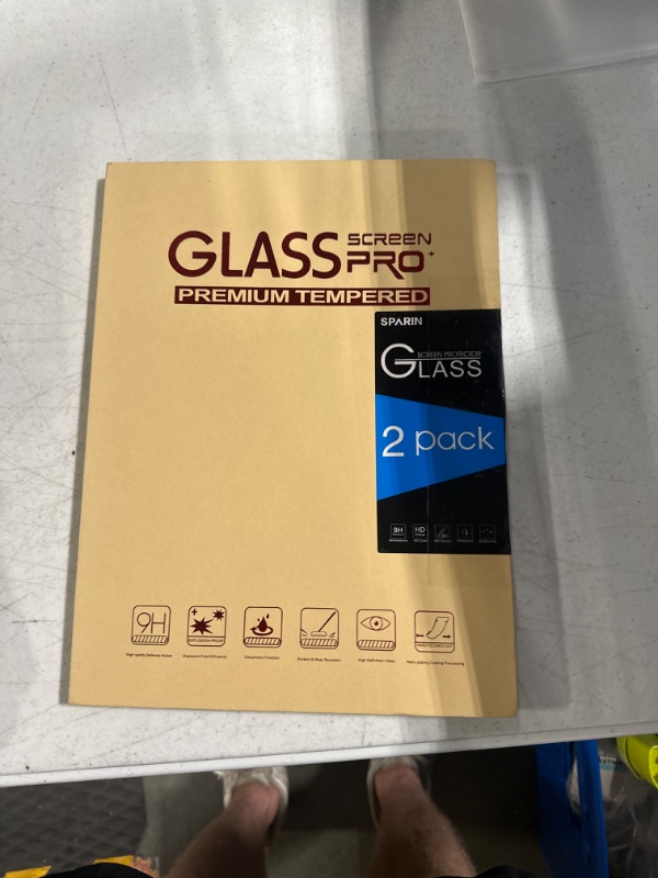 Photo 2 of **ONLY INCLUDES 1 SCREEN** SPARIN 2 Pack Screen Protector Compatible with Samsung Galaxy Tab S7 11 inch