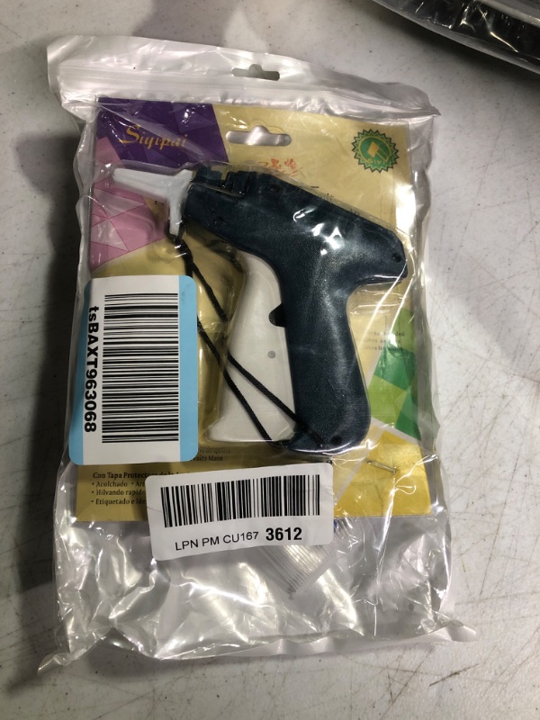 Photo 1 of Winnerbe Clothes Price Label Tagging Gun, Labeler Clothing Tag Attacher with 1000(±50) White Barbs Fasteners and 5 Extra Steel Needles