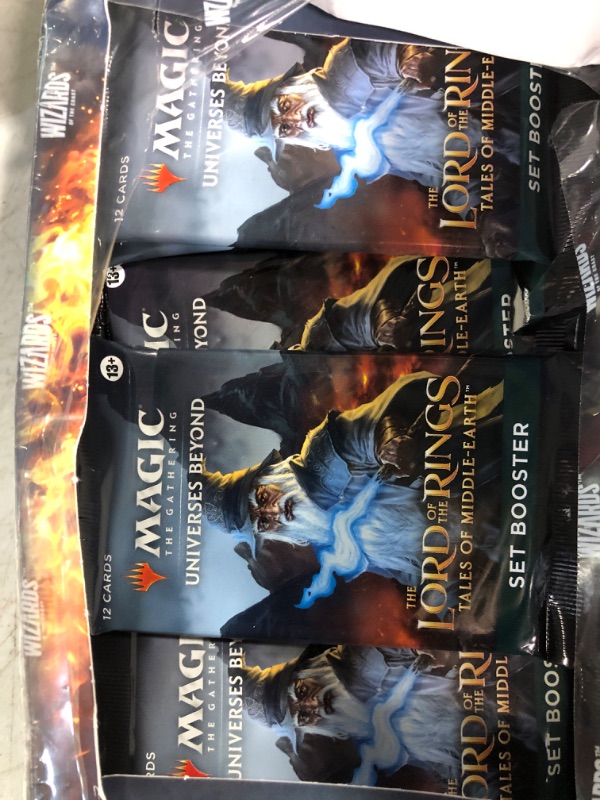 Photo 2 of Magic: The Gathering The Lord of The Rings: Tales of Middle-Earth Set Booster Box - 30 Packs (360 Magic Cards)