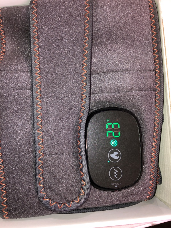 Photo 1 of Cordless Heating Pad Back Brace, Heated Back Belt Abdomen Warmer Lumbar Support with 3 Fast Heating Massaging Modes, Back Heat Support Belt for Men & Women Neoprene