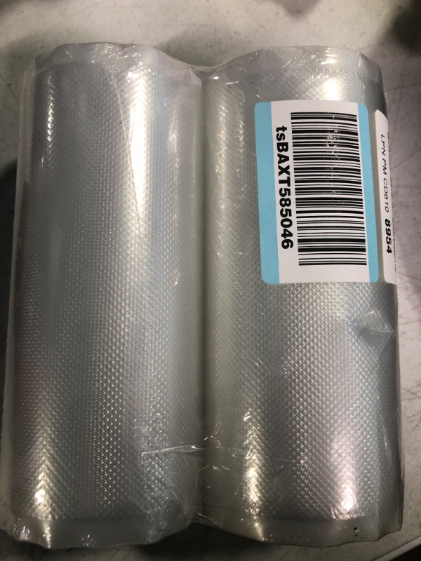 Photo 2 of [Super Heavy Duty]Vacuum Sealer Bags for Food?8inx50 Rolls 2 Pack,XinBaoLong Food Saver Bags Rolls,Commercial Grade, Heavy Duty, BPA Free,Great for Vac Storage.Total 100 Feet!!!