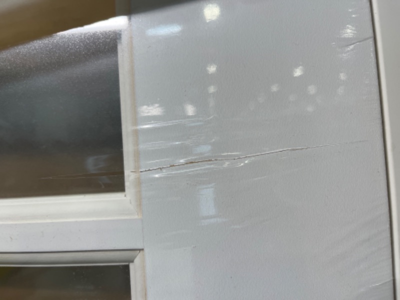 Photo 8 of **bundle 2 doors***72 in. x 80 in. Element Series Camber Top Primed White Steel Prehung Front Door w/ 16 in. 3 Lite Sidelites RH +

MMI doorway French door white 6/0x6/8x3/8” 4-9/16” primed 72 in. x 80 in. Both Active Primed Composite Glass 15 Lite Clear 