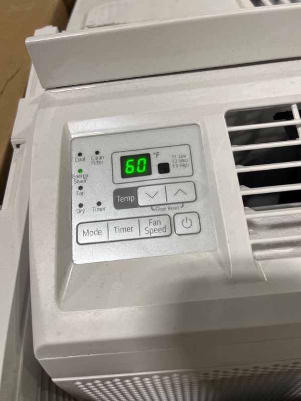 Photo 1 of LG 5800 BTU Window Air Conditioners [2023 New] Remote Control Ultra-Quite Compact-size Washable Filter Multi-Speed Fan Cools 260 Sq.Ft. Small Room AC Unit air conditioner Easy Install White LW6023R