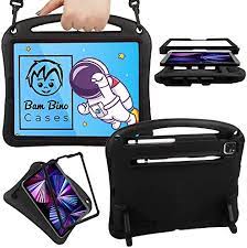 Photo 1 of Bam Bino Space Suit Case for iPad Pro 12.9" 3rd/4th/5th/6th Generation (2018-2022) Models (Cosmic Black) - [Not for iPad Pro 12.9 1st/2nd Gen] iPad Pro 12.9 (2018-2022) Cosmic Black