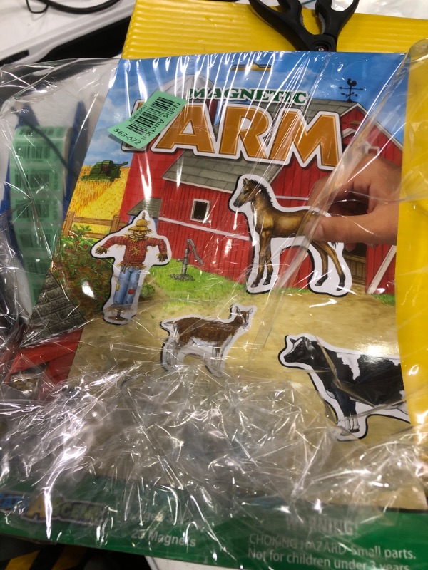 Photo 1 of Create-A-Scene — Farm — Magnetic Playset — Portable Mess-Free Magnet Activities — Creative Fun — For Ages 3+