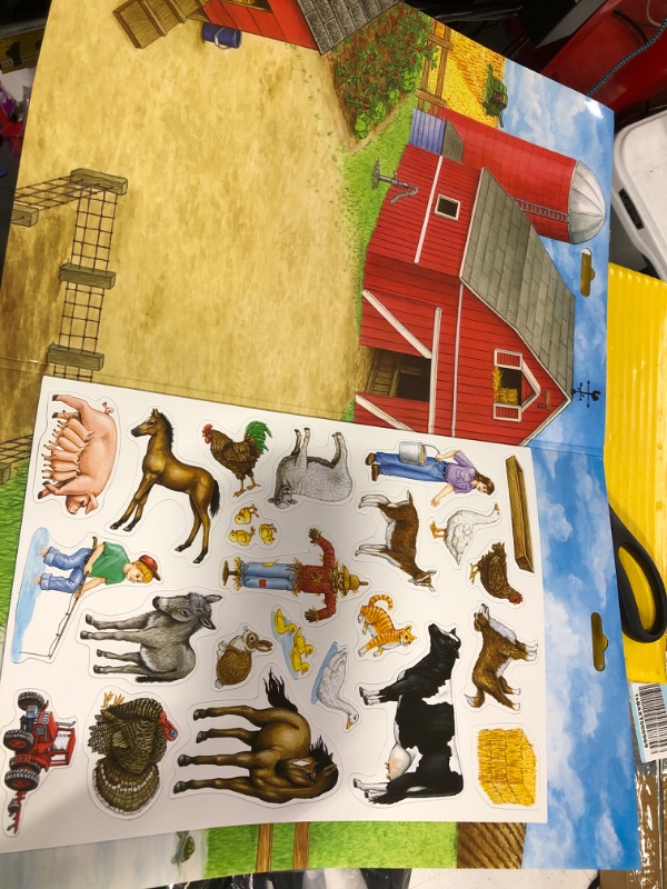 Photo 2 of Create-A-Scene — Farm — Magnetic Playset — Portable Mess-Free Magnet Activities — Creative Fun — For Ages 3+