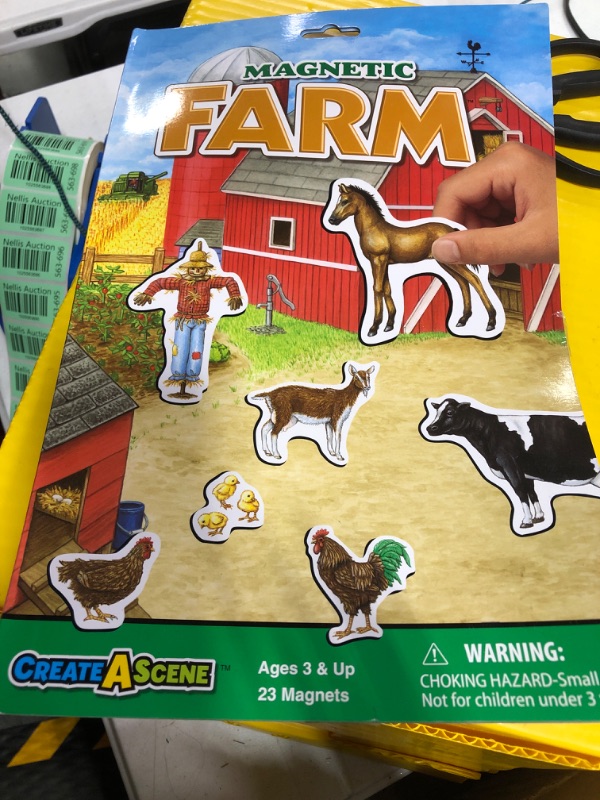 Photo 3 of Create-A-Scene — Farm — Magnetic Playset — Portable Mess-Free Magnet Activities — Creative Fun — For Ages 3+