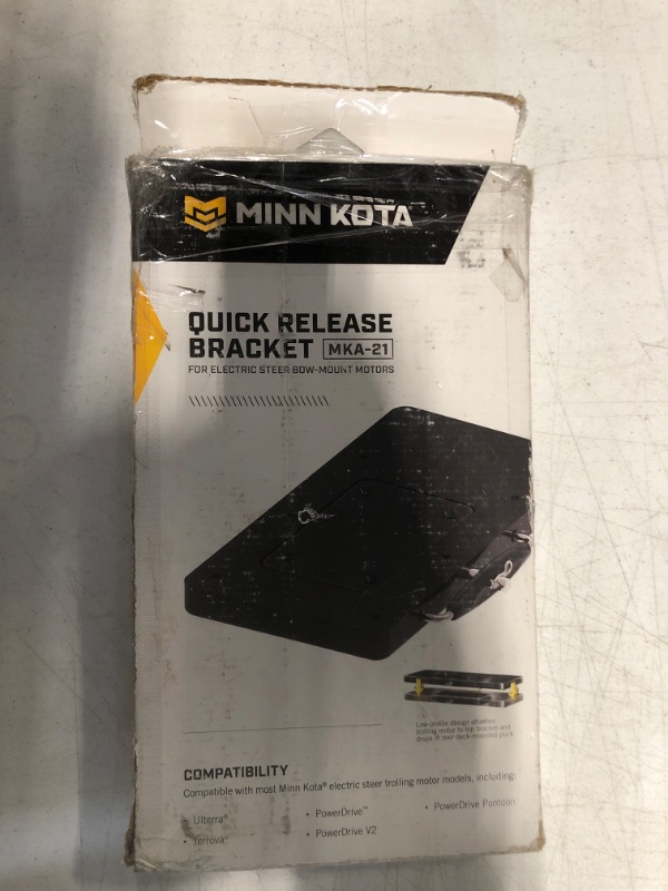 Photo 1 of Minn Kota 1854021 MKA-21 Composite Quick Release Bracket (Terrova and PD Motors)