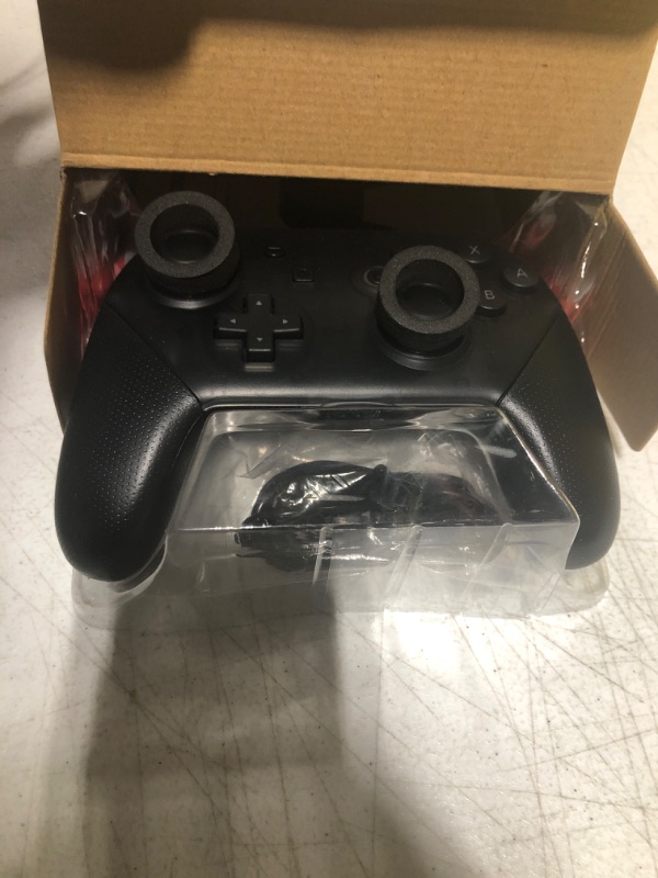 Photo 3 of Wireless Pro Controller Compatible with Switch/Switch Lite/Switch OLED, Switch Remote Gamepad with Joystick, Double Vibration, Wake Up and Screenshot Function