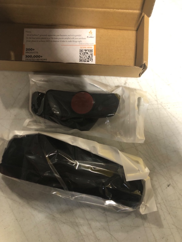 Photo 1 of EcoNour Blind Spot Car Mirror (2 Pack) | Wide Angle Mirror for 3x Larger View | Universal Car Rear View Mirror with Rain Guard | Side Mirror Blind Spot with Adjustable Stick for Cars, SUVs, and Trucks