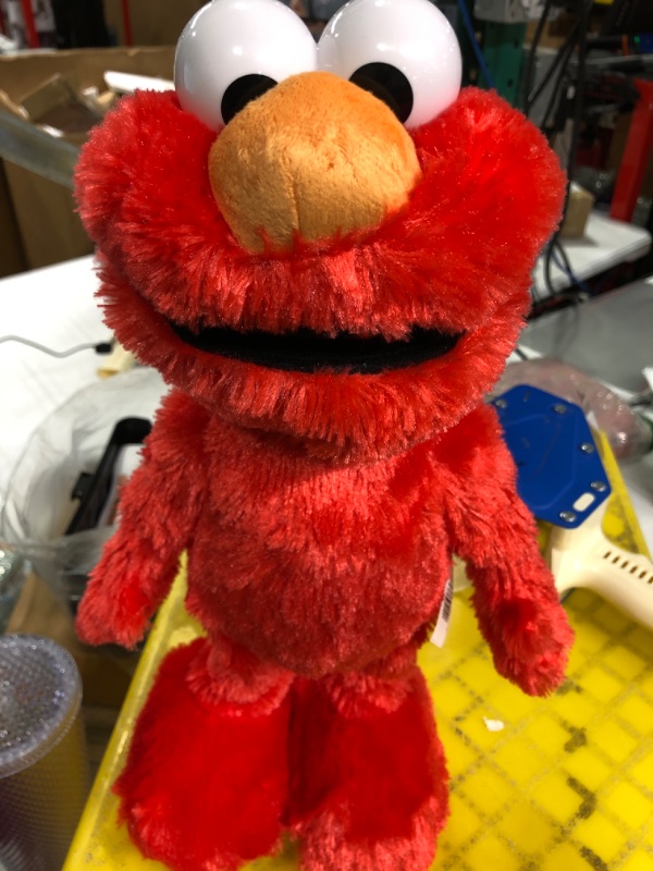 Photo 2 of **NON FUNCTIONING** Sesame Street Elmo Slide Plush, Officially Licensed Kids Toys for Ages 2 Up by Just Play