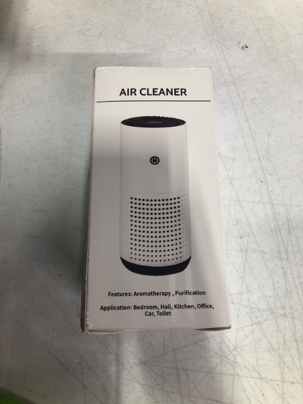 Photo 2 of Air Purifier for Home Bedroom Office Desktop Pet Room Air Cleaner for Car with True HEPA Filters and Silence D