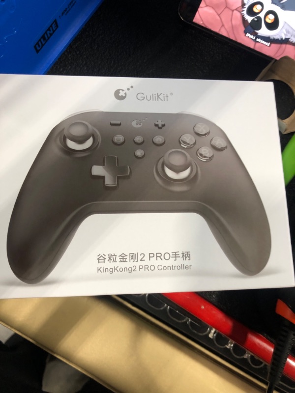 Photo 1 of GuliKit KingKong 2 Pro Wireless Controller for Switch/Switch OLED/PC/MacOS/Android and iOS, First Bluetooth Controller with Hall Effect Joystick, Auto Pilot Gaming