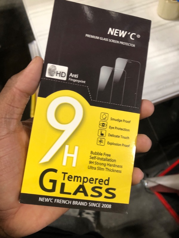 Photo 2 of ****sealed shut*****
NEW'C [3 Pack Designed for iPhone 14, 13, 13 Pro (6.1") Screen Protector Tempered Glass, Case Friendly Anti Scratch Bubble Free Ultra Resistant iPhone 14/13/13 Pro-6.1 inch