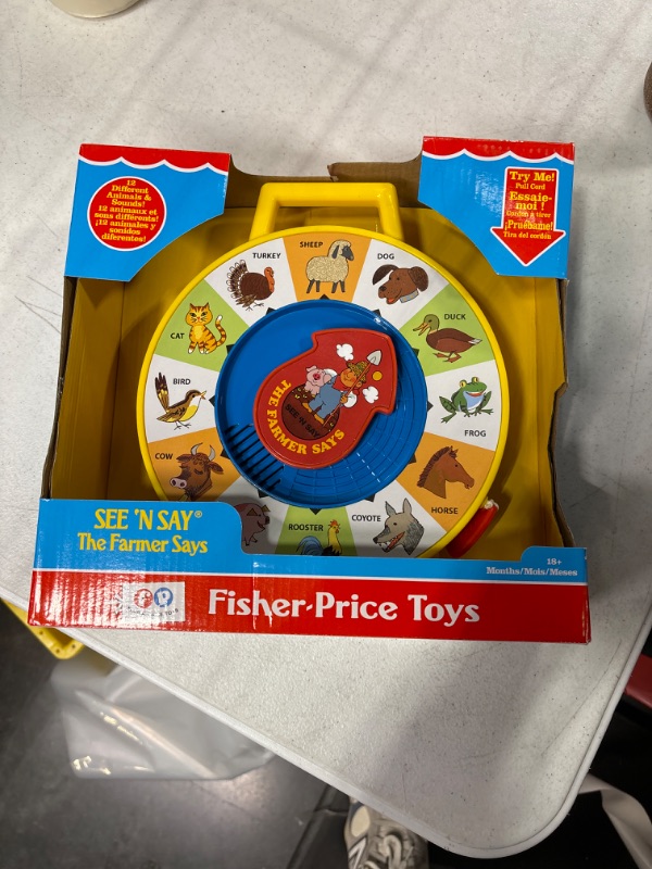 Photo 1 of Fisher-Price Retro See N Say The Farmer Says