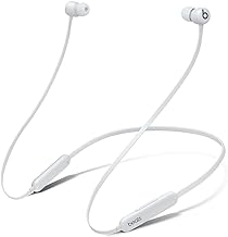 Photo 1 of =Beats Flex Wireless Earbuds - Apple W1 Headphone Chip, Magnetic Earphones, Class 1 Bluetooth, 12 Hours of Listening Time, Built-in Microphone - Smoke Gray