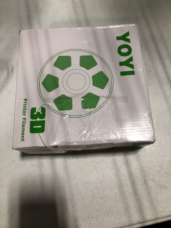 Photo 2 of YOYI YOYI 3D Printer Filament,PETG Filament 1.75mm 2.2lbs(1kg) Spool, Dimensional Accuracy +/- 0.03 mm,100% New Raw Material?Green)
