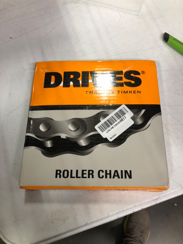 Photo 1 of #50 Roller Chain Timken Drives 10ft Roll USA Chain Timken Drives 50riv
