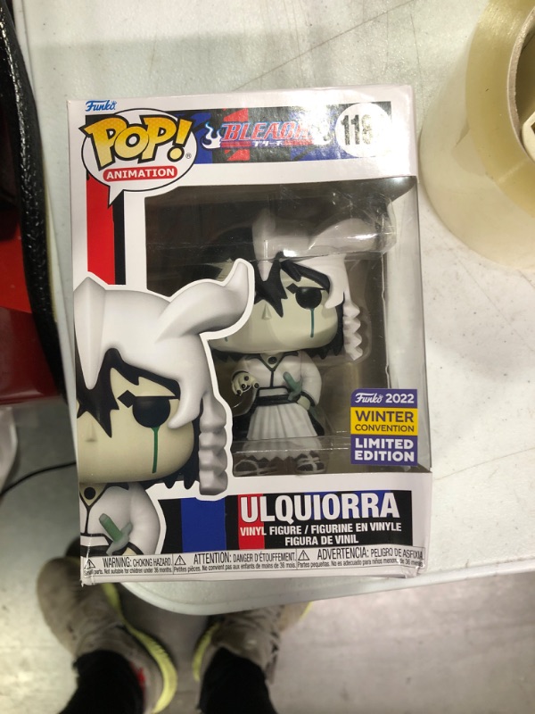 Photo 2 of Funko POP Animation: Bleach Ulquiorra Vinyl Figure 2022 Winter Convention Exclusive