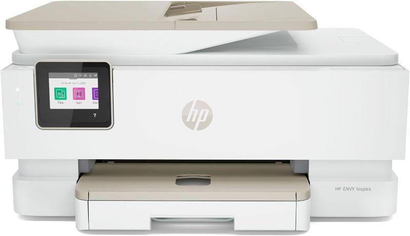 Photo 1 of HP Envy Inspire 7955e Wireless Color All-in-One Printer with Bonus 6 Months Instant Ink with HP+ (1W2Y8A)