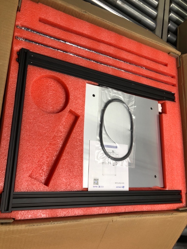 Photo 1 of Longer LK5 Pro 3D Printer, FDM 3D Printer with Large Build Size 11.8x11.8x15.7in, 95% Pre-Assembled, Fully Open Source, Resume Printing, Silent Mainboard. Ideal for DIY Home and School Printing
