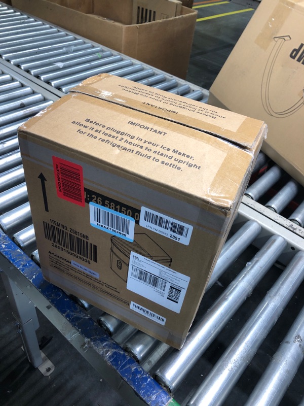 Photo 1 of COWSAR Nugget Ice Makers Countertop, Soft Chewable Crushed Ice Maker Machine, Portable Pebble Ice Maker Countertop, 34Lbs/Day, Self-Cleaning, One-Button Operation Ice Machine for Home Kitchen Party
