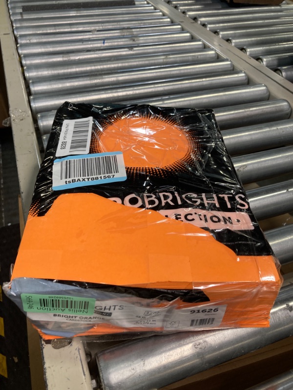 Photo 2 of Astrobrights Mega Collection, Colored Cardstock, Bright Orange, 320 Sheets, 65 lb/176 gsm, 8.5" x 11" - MORE SHEETS! (91626) Brights Orange