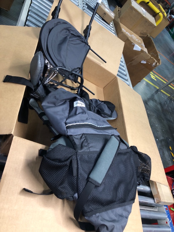Photo 1 of ClevrPlus Cross Country Baby Backpack Hiking Child Carrier Toddler Gray Grey