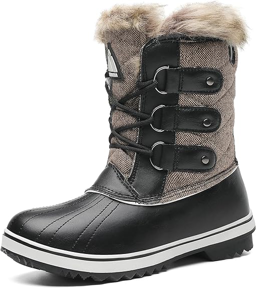 Photo 1 of Mishansha Winter Snow Boots Women Outdoor Lady Non-slip Warm Waterproof Insulated Duck Booties on Cold Weather
