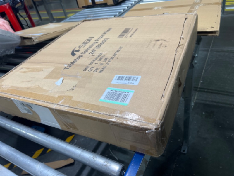 Photo 1 of 24 Inch Dual Use Spinning Prize Wheel 14 Slots Color Tabletop and Floor Roulette Wheel of Fortune, Spin The Wheel with Dry Erase Marker and Eraser Win The Fortune Spinner Game for Carnival Trade Show 24 Inch Adjustable Heavy Duty Prize Wheel