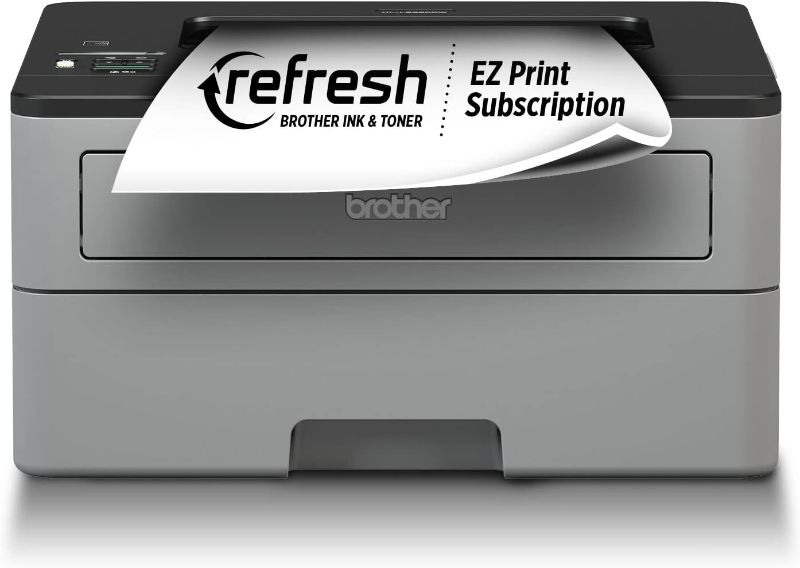 Photo 1 of Brother Compact Monochrome Laser Printer, HL-L2350DW, Wireless Printing, Duplex Two-Sided Printing, Includes 4 Month Refresh Subscription Trial and Amazon Dash Replenishment Ready
