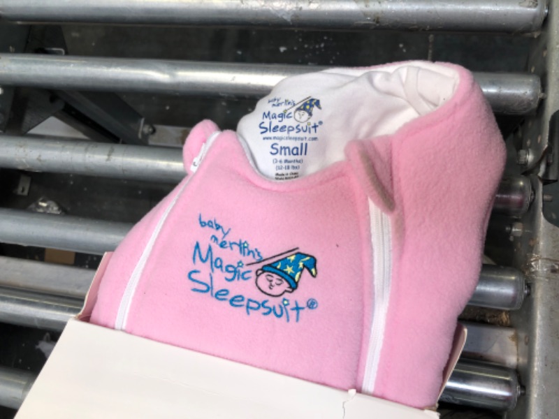 Photo 1 of Baby Merlin's Magic Sleepsuit - Swaddle Transition Product - Microfleece 3-6 Months Pink