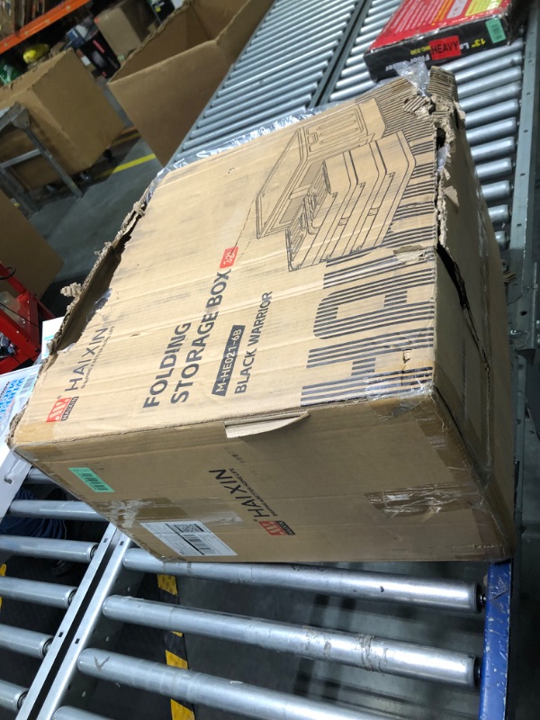 Photo 1 of Room Organization, Folding Living Room Decor, Plastic Storage Shelves, Stackable Office Organization, 8.4 Gal Cube Storage Organizer, 6 Pack Dorm Room Essentials, Bedroom Organization Box with Lids Black 6 Pack