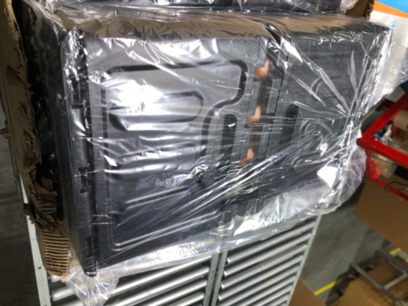 Photo 1 of Room Organization, Folding Living Room Decor, Plastic Storage Shelves, Stackable Office Organization, 8.4 Gal Cube Storage Organizer, 6 Pack Dorm Room Essentials, Bedroom Organization Box with Lids Black 6 Pack